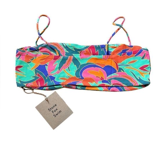 Stone Fox Swim Bliss Top Stained Glass XL - Picture 3 of 5